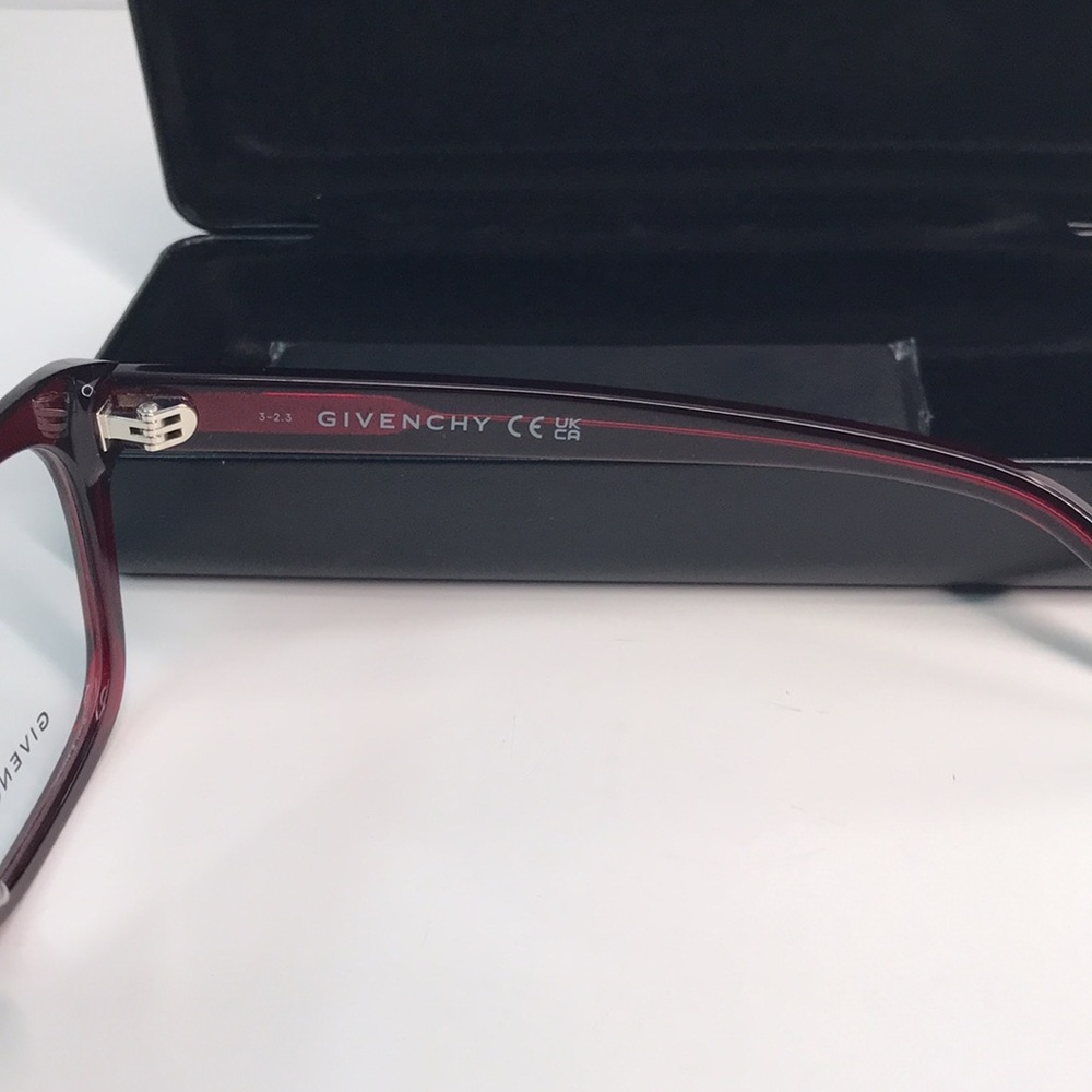 💯 - New Authentic Givenchy GV50053I 069 BORDEAUX 54/16/145 unisex Eyewear Fra… - Picture 13 of 15